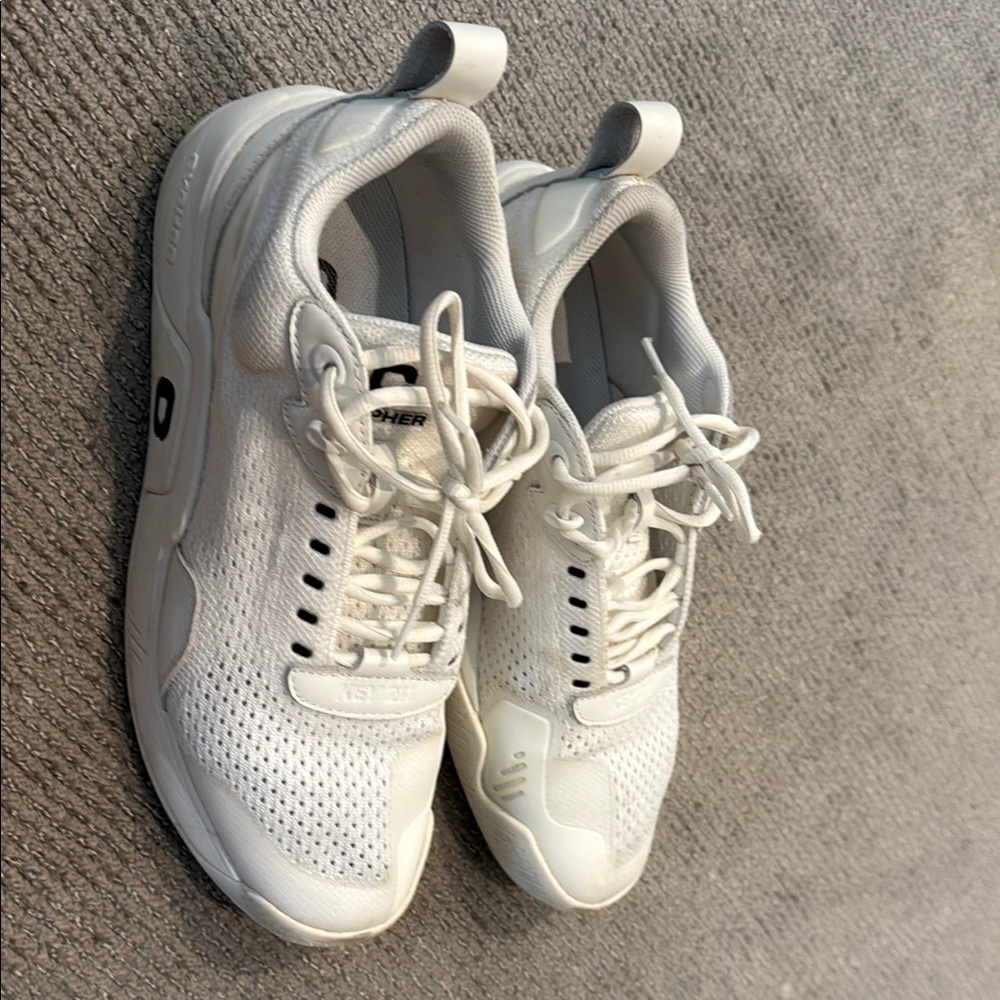 Skechers Men's White Athletic Shoes